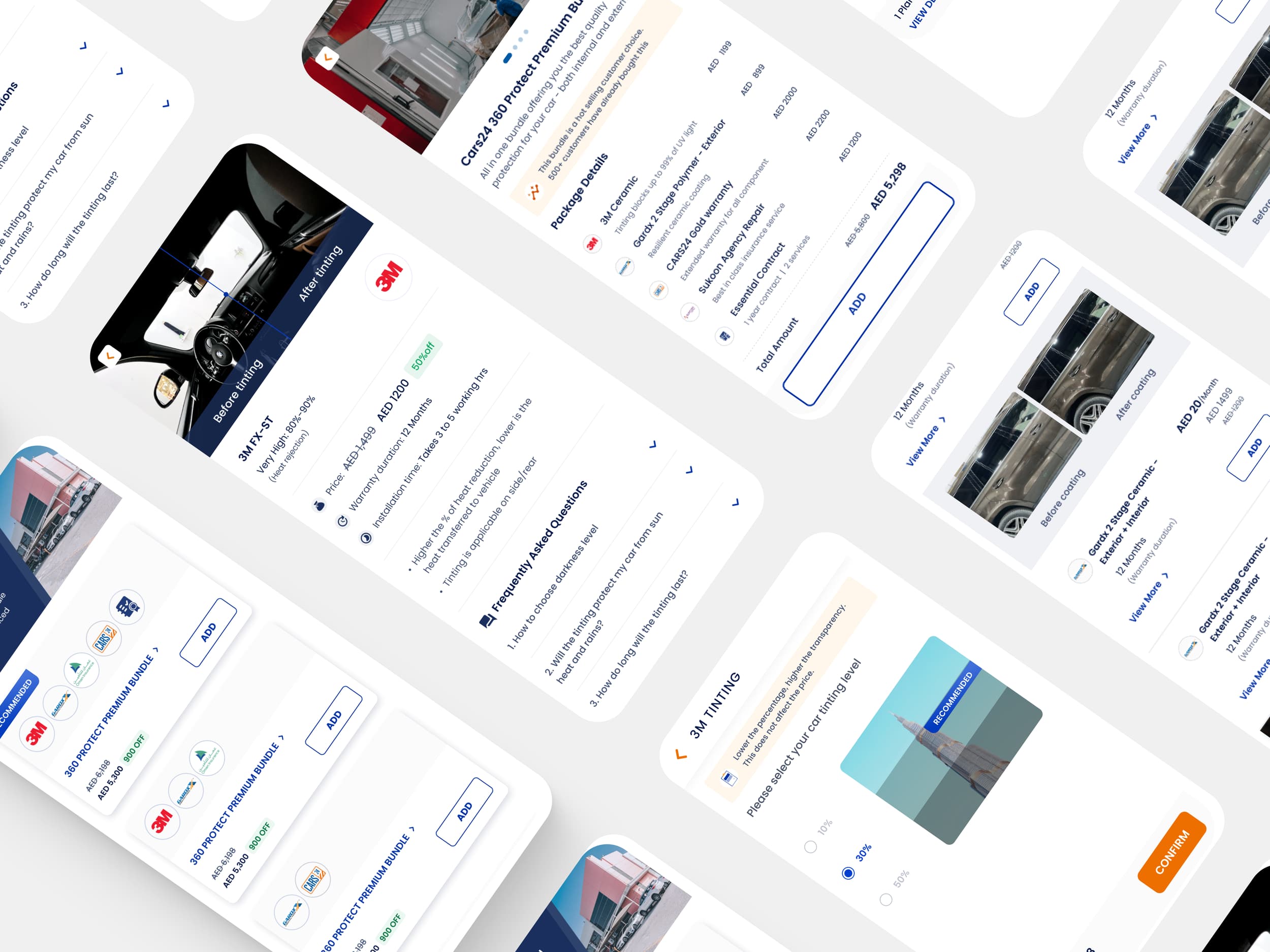 نظرة عامة على إعادة تصميم خدمات القيمة المضافة في Cars24